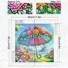 Diamond Painting-DIY Crystal Rhinestone Spring Flower Umbrella