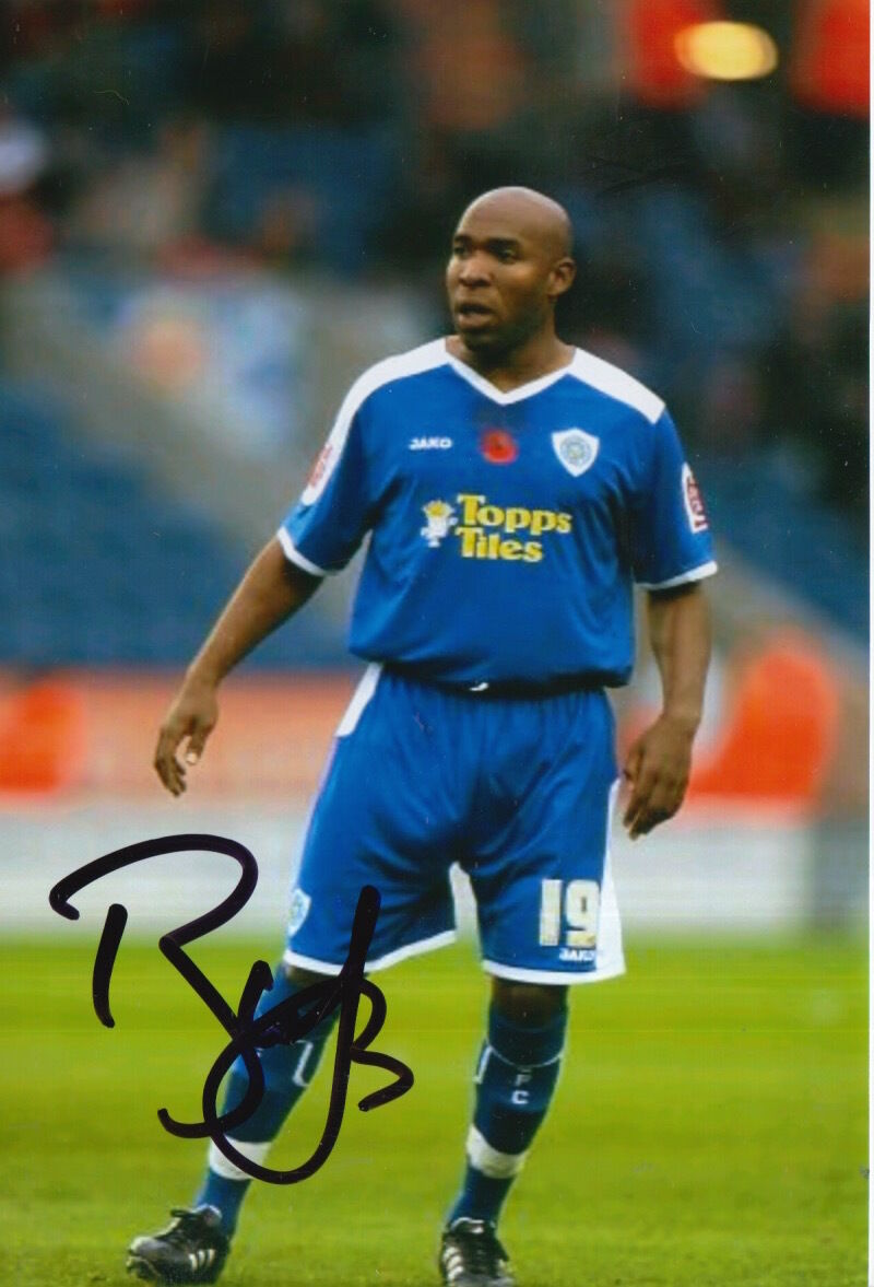 LEICESTER CITY HAND SIGNED BARRY HAYLES 6X4 Photo Poster painting 2.