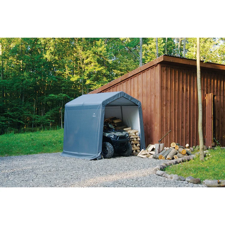 8 Ft. W x 8 Ft. D Plastic Storage Shed