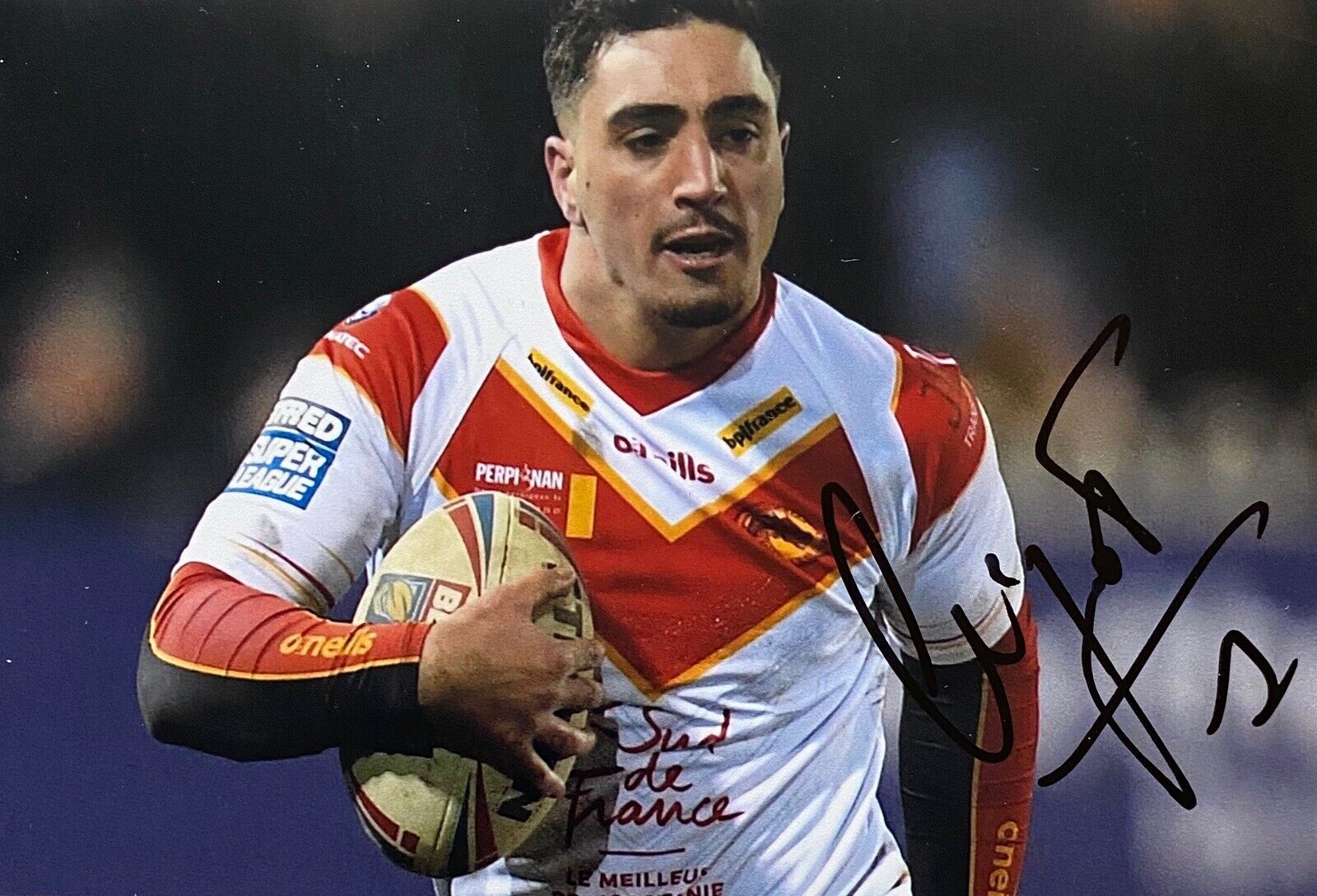 Tony Gigot Genuine Hand Signed 6X4 Photo Poster painting - Catalans Dragons 11