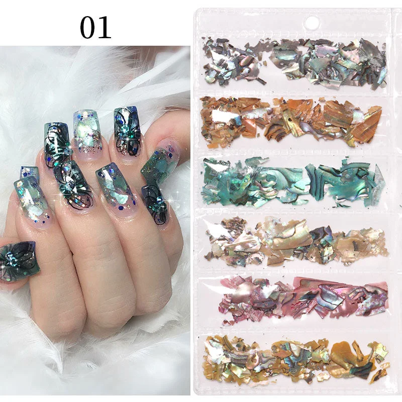 48pcs Mixed Size Aurora Little Bear Nail Art Accessories Resin Kawaii Bear Stereo FlatBack 3D Fashion Fingernail DIY Decoration-Nail Inspo