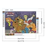 Scooby Doo Round Diamond Diamond Painting 40*30cm