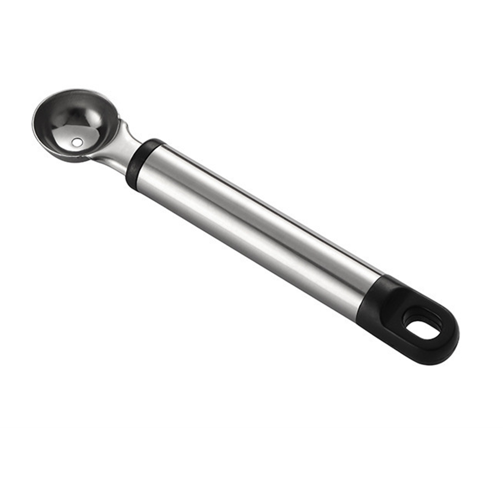 

Stainless Steel Ice Cream Spoon Yogurt Fruit Melon Ice Ball Maker Shovel, 501 Original