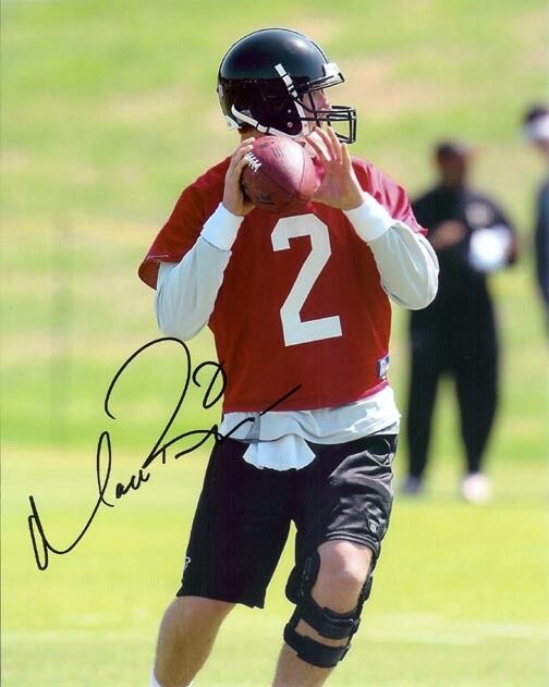 *MATT RYAN*SIGNED*AUTOGRAPHED*ROOKIE*Photo Poster painting*ATLANTA*FALCONS*NFL*FOOTBALL*COA*