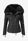 Women's short parka coat pink