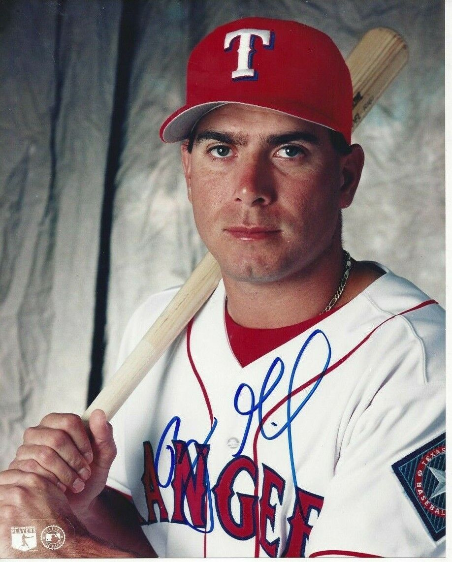 Benji Gil Autographed 8x10 Texas RangersRare B880