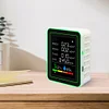 6 In 1 Air Quality Monitor PM2.5 CO2 HCHO TVOC Detector for Warehouse Laboratory