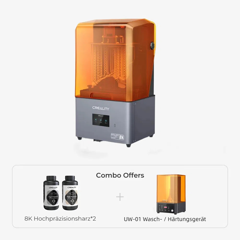 HALOT-MAGE 8K Resin 3D-Drucker Kombination