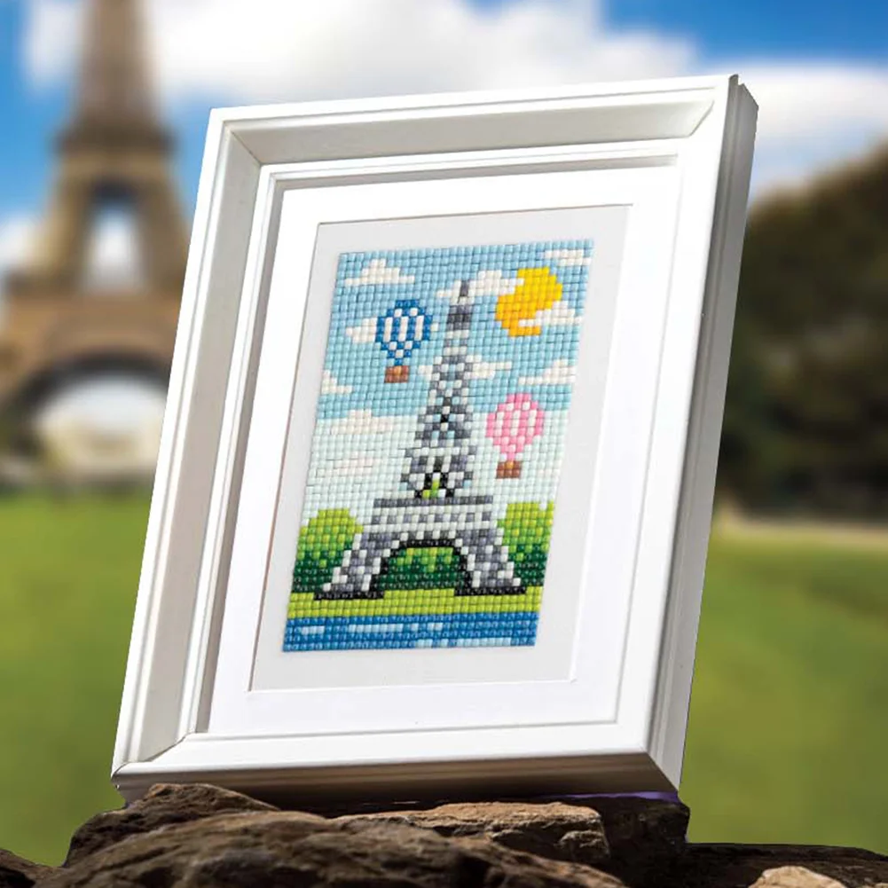 6pcs/a set 5D DIY Places Full Square Drill Partial AB Drill Diamond Painting(13*16cm)