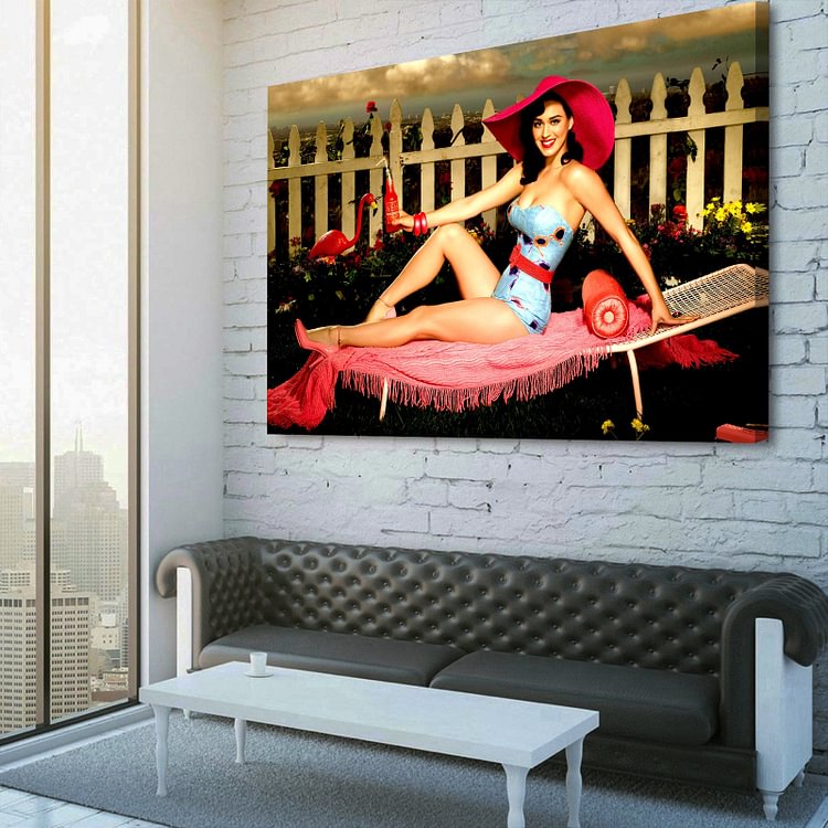 Katy Perry One of the Boys Canvas Wall Art