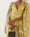 Elegant Deep V Sequin Maxi Dress Gown