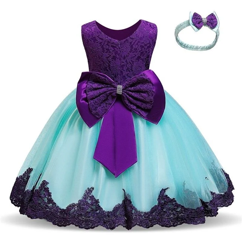 Girls Dress Elegant Evening Princess Party Dress Kids Dresses For Girls Costume Children Wedding Dress 3 4 Year Vestido Infantil