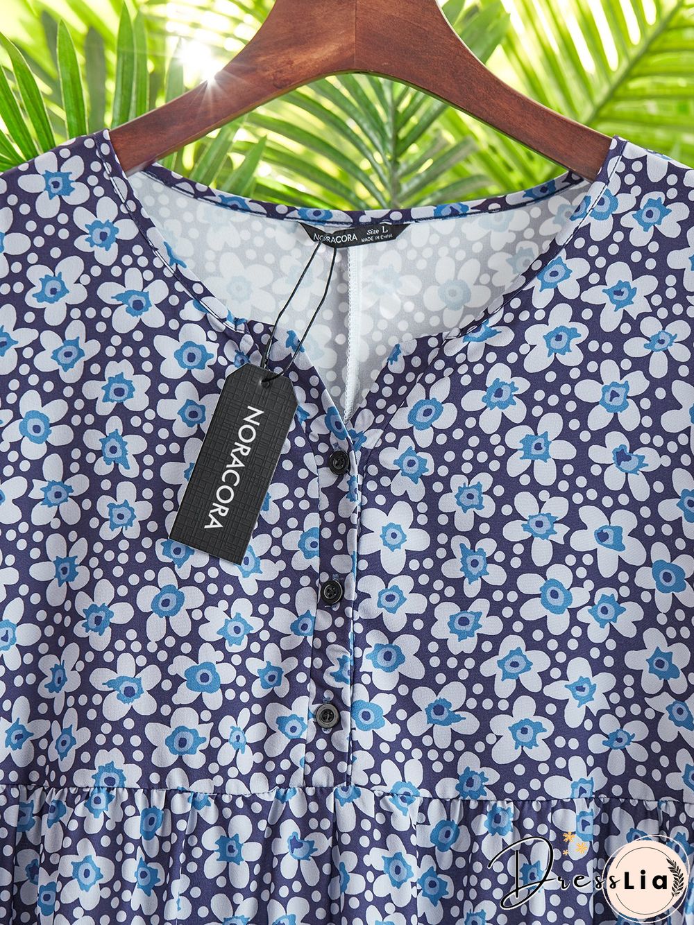 Floral Half sleeve Casual Dresses