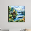 Diamond Painting-DIY Full Round Drill LAKE(40*40 CM)