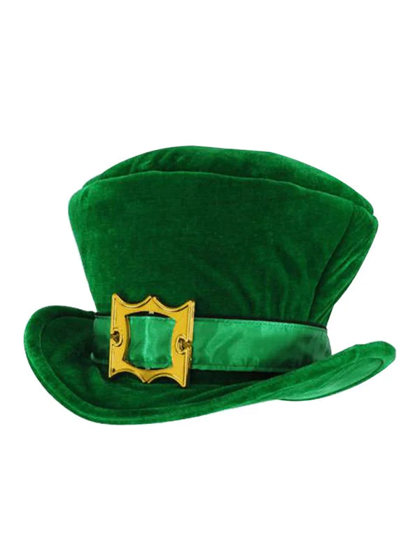 St Patrick Hat Green Leprechaun St Patricks Day Costume Accessories-elleschic
