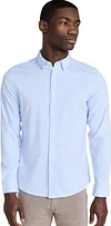 Rhone Men's Commuter Shirt, Performance Dress Shirts for Men, Machine Washable, Wrinkle Resistant, Slim Fit Button Down Shirt