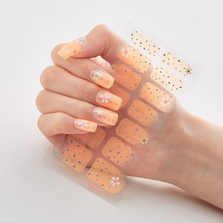 Patterned Nails With Creative Nail Polish Nail Wraps DIY Polish Foil Nail Stickers Designer Nail Accesoires Nailart Sticker