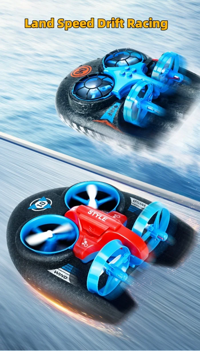 UAV Children's Water, Land And Air Three-in-one Remote Control Aircraft