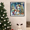 Diamond Painting -DIY Round Drill Christmas Tree Unicorn(40x40cm)