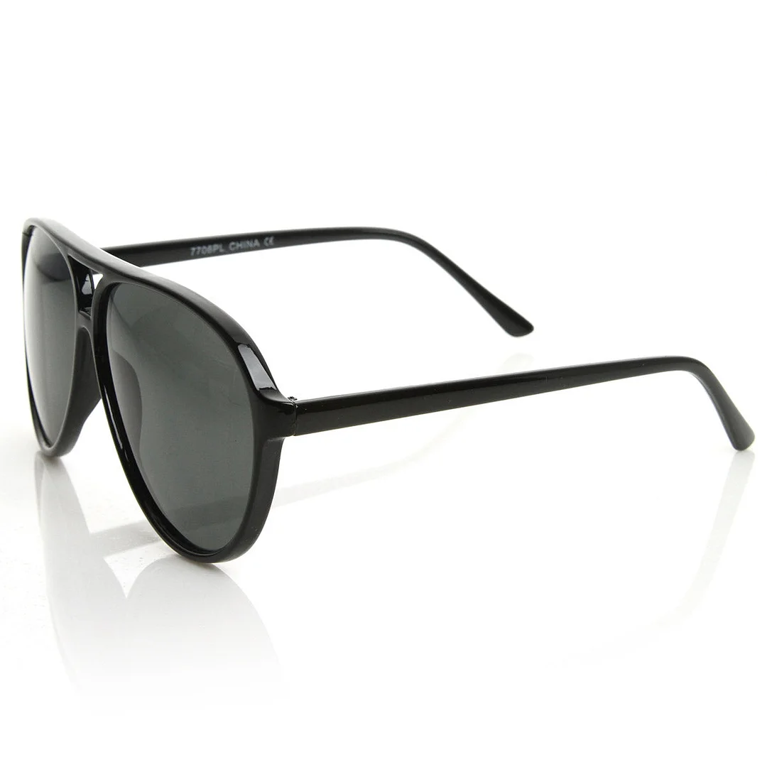 Protective Lens Classic Teardrop Design Plastic Aviator glasses