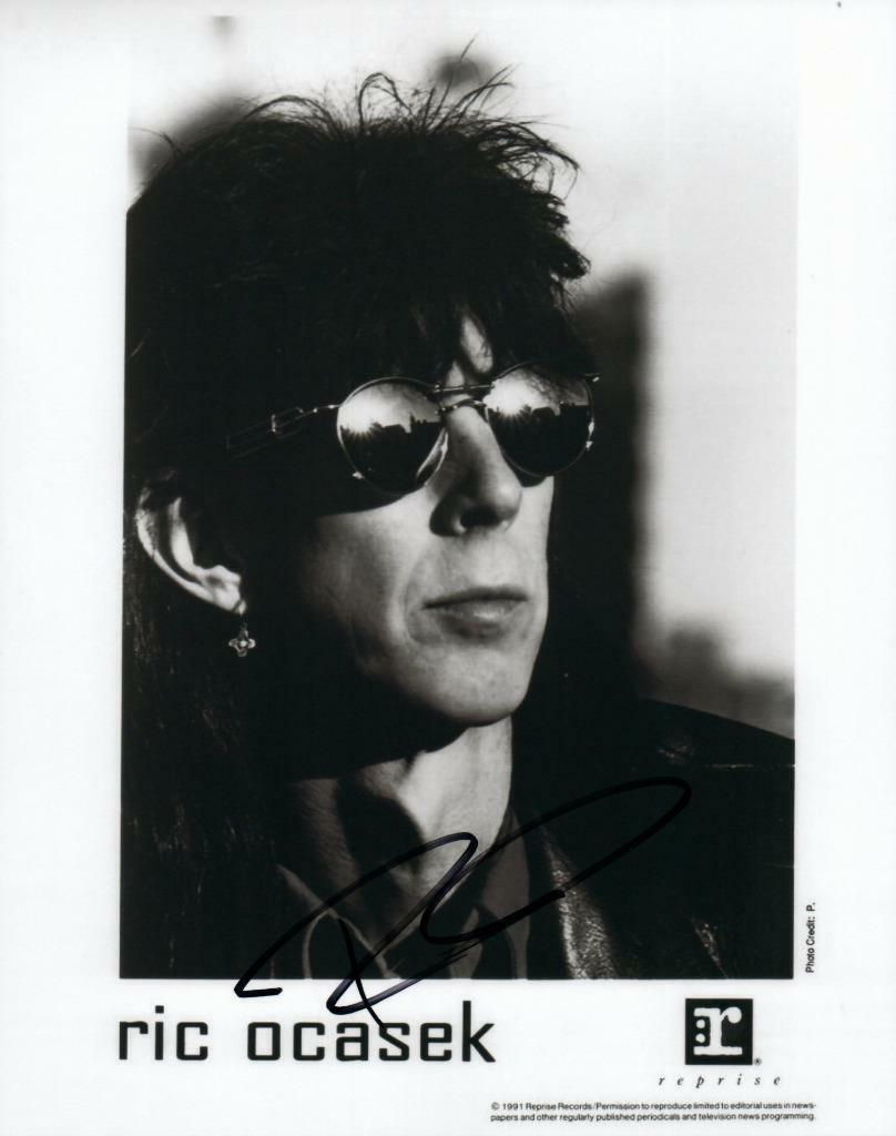 Ric Ocasek autographed 8x10 Picture signed Photo Poster painting and COA