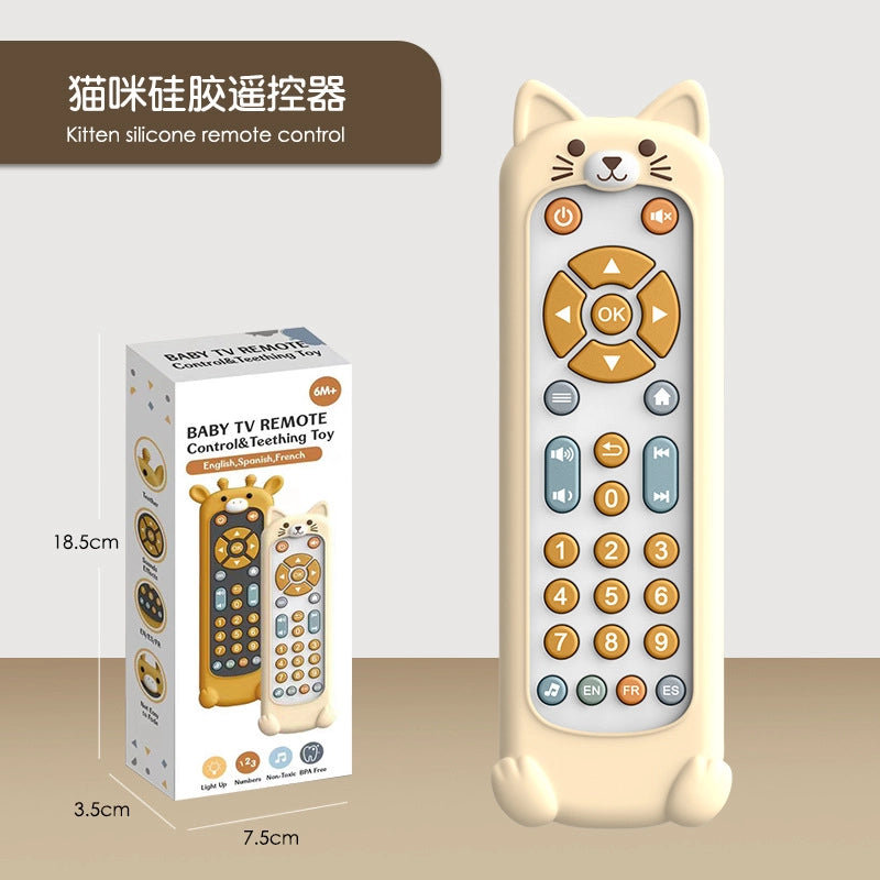 Baby TV Simulation Remote Control Children TV Remote Control Music Learning Early Education Educational Baby Toys