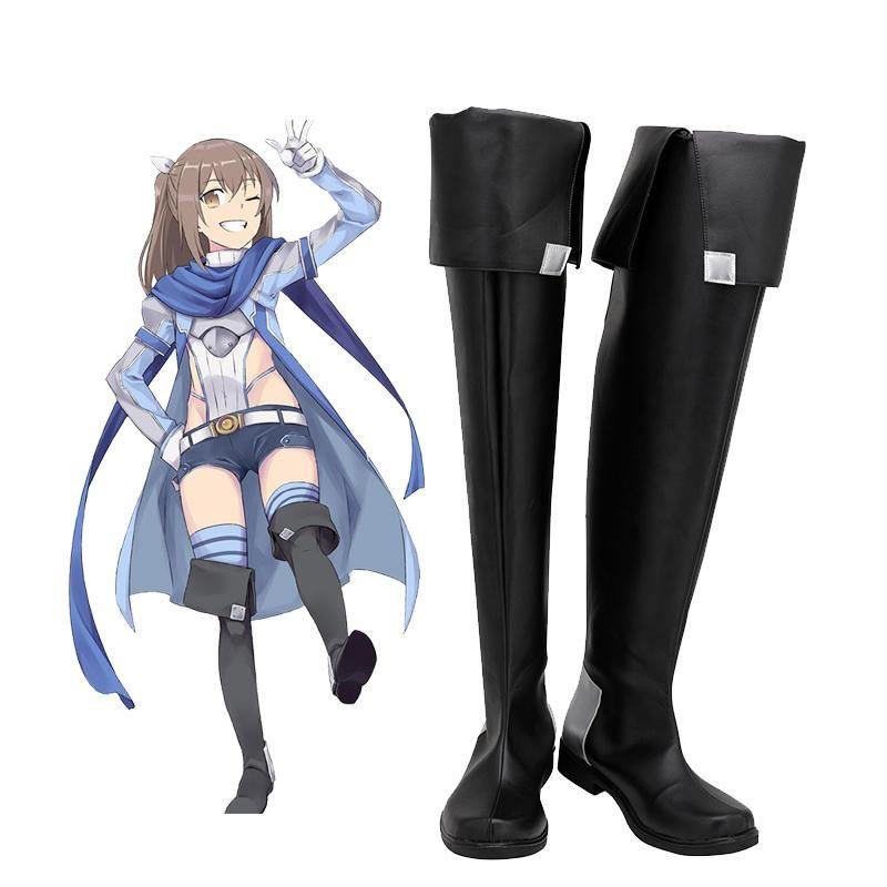 Bofuri: I Don’t Want to Get Hurt, so I’ll Max Out My Defense. Maple Stiefel Cosplay Schuhe