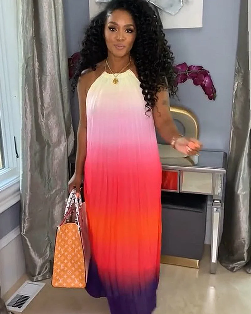 Sunset Ombre Dress