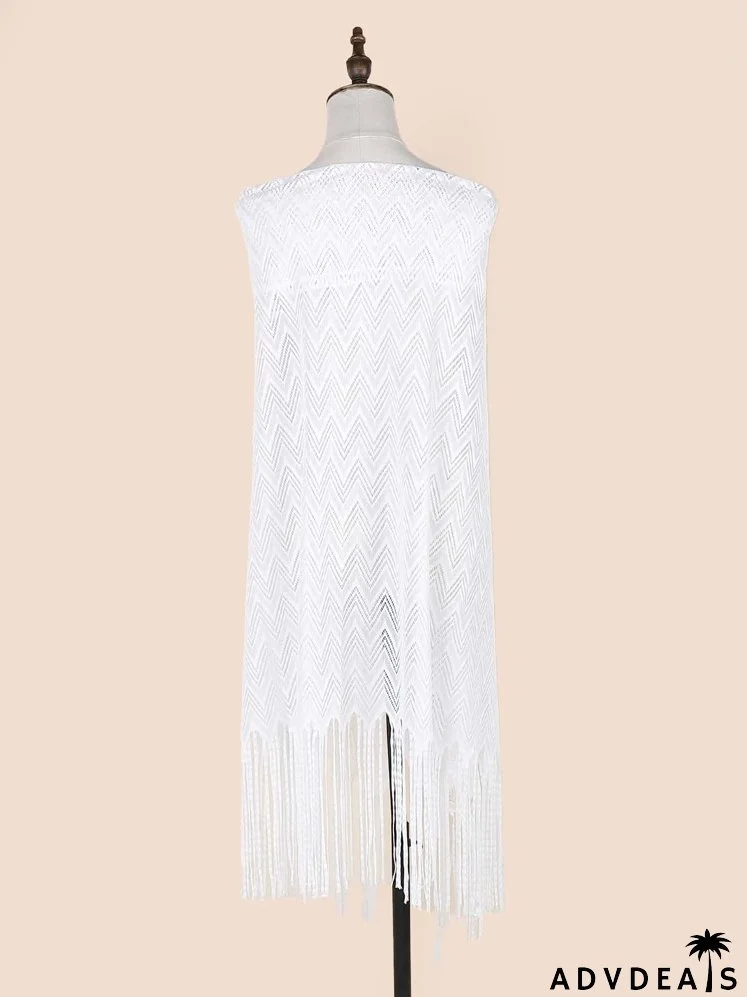 Chevron Pattern Shawl Scarf