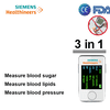 【15 w 1】Nieinwazyjny, inteligentny, wielofunkcyjny glukometr firmy Siemens