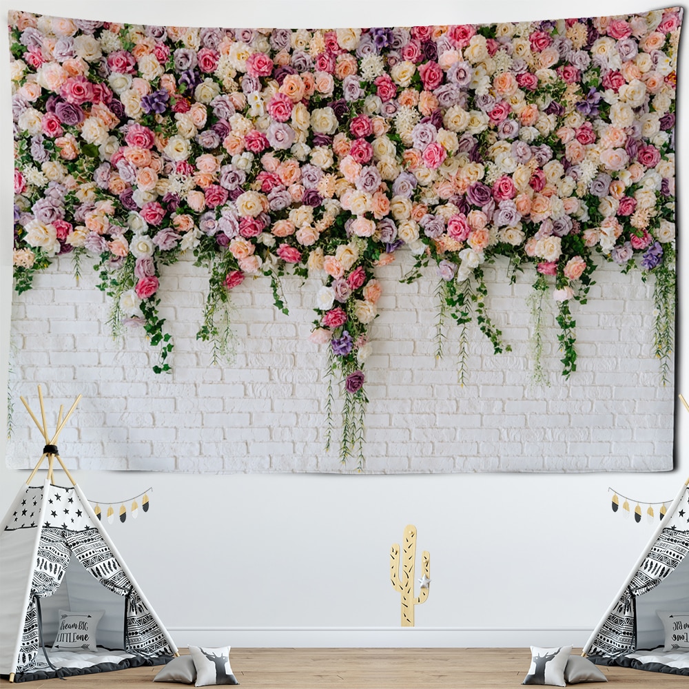 

Wall Tapestry - Flowers-150*130cm, 501 Original