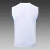 2025/2026 Manchester United Pre-Match Training White Vest+Shorts Football1:1 Thai Quality