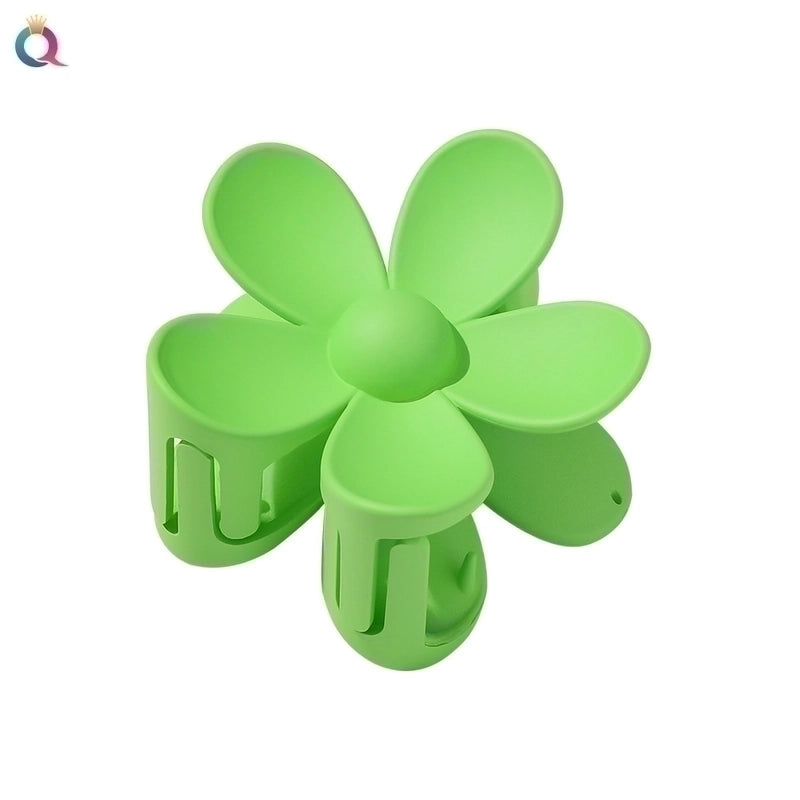 Women’s Fashion Flower Plastic Handmade Hair Claws