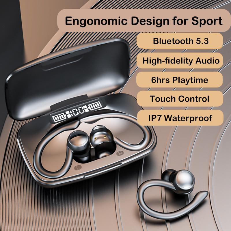 2023 Upgrade Sports Wireless Earbud Bluetooth 5.3