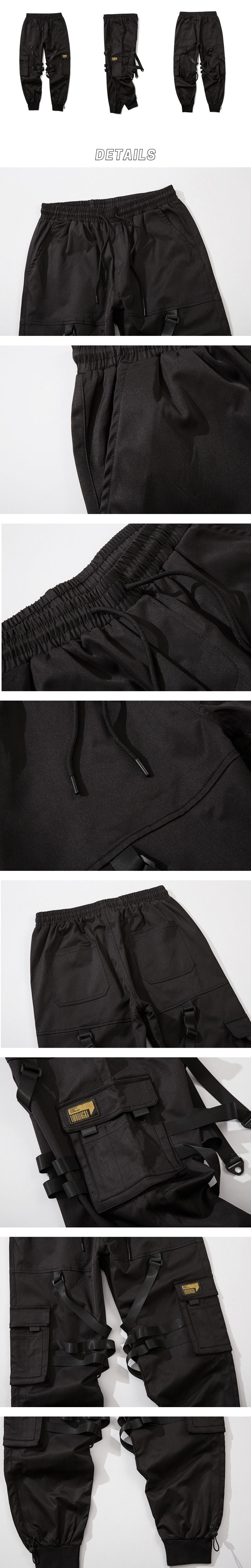 paratroopers darkwear cargo pants