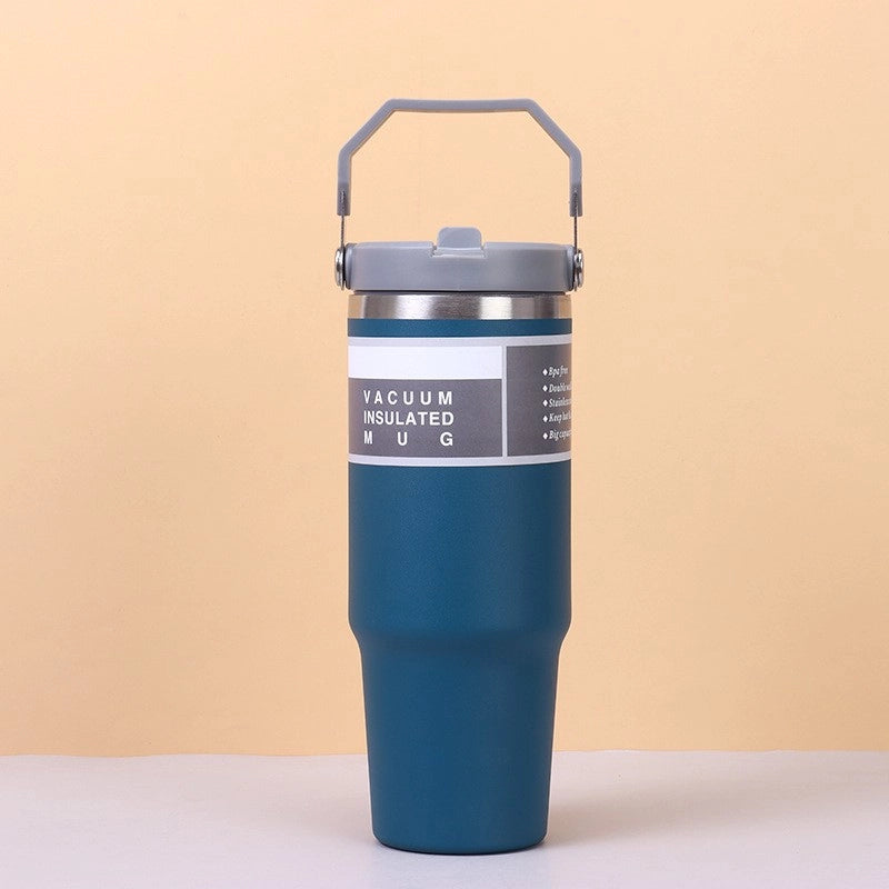 Casual Solid Color 201 Stainless Steel 304 Stainless Steel Thermos Cup 1 Piece