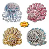 4pcs DIY Ocean Bead Diamond Painting Brooch