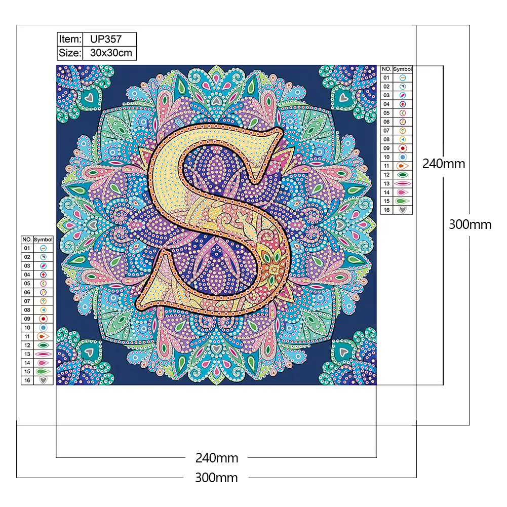 Diamond Painting - Partial Special Shaped Drill - Datura S(30*30cm)