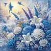 4Pack Flower-Crystal Rhinestone Diamond Painting(30x30cm)