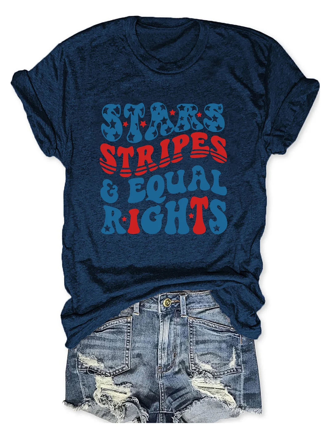 Stars Stripes And Equal Rights T-shirt