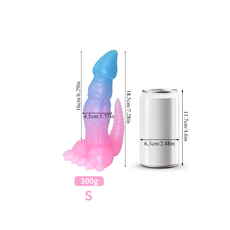 Glow in The Dark Butt Plug Dildo 