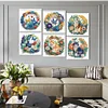 6Pack Paper Painting -Crystal Rhinestone Diamond Painting(30x30cm)