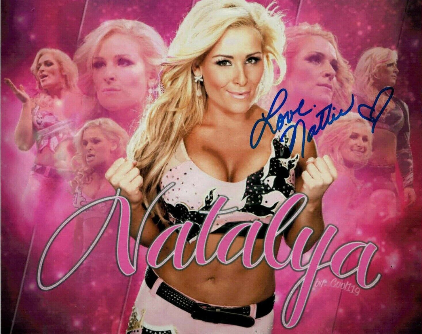 Natalya Neidhart ( WWF WWE ) Autographed Signed 8x10 Photo Poster painting REPRINT