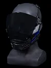 Dark Knight Punk Cyber Mask Real CS Halloween Mask Full Face Protective Mask