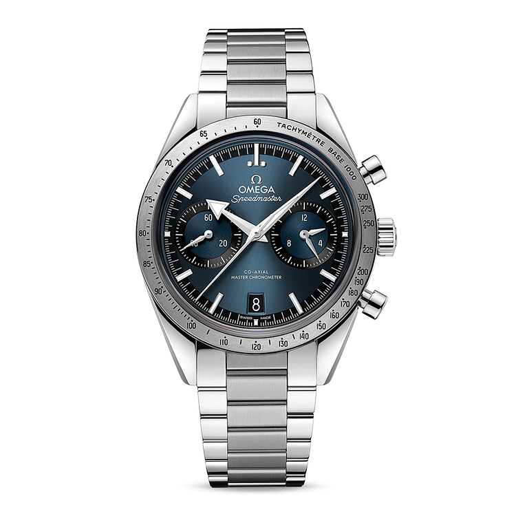 OMEGA Speedmaster 57 Co-Axial Master Chronometer Chronograph 40.5mm Mens Watch Blue O33210415103001