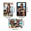 3PCS capitaine bi&egrave;re - Panneaux en &eacute;tain m&eacute;tallique(20*30cm/30*40cm) - Bi&egrave;re