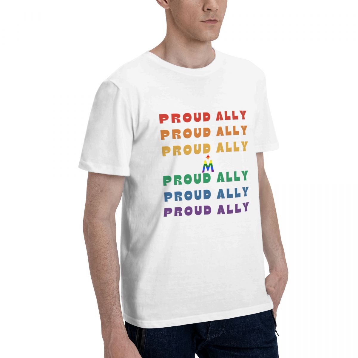 Minnesota Twins Proud Ally Cotton Men's T-Shirt