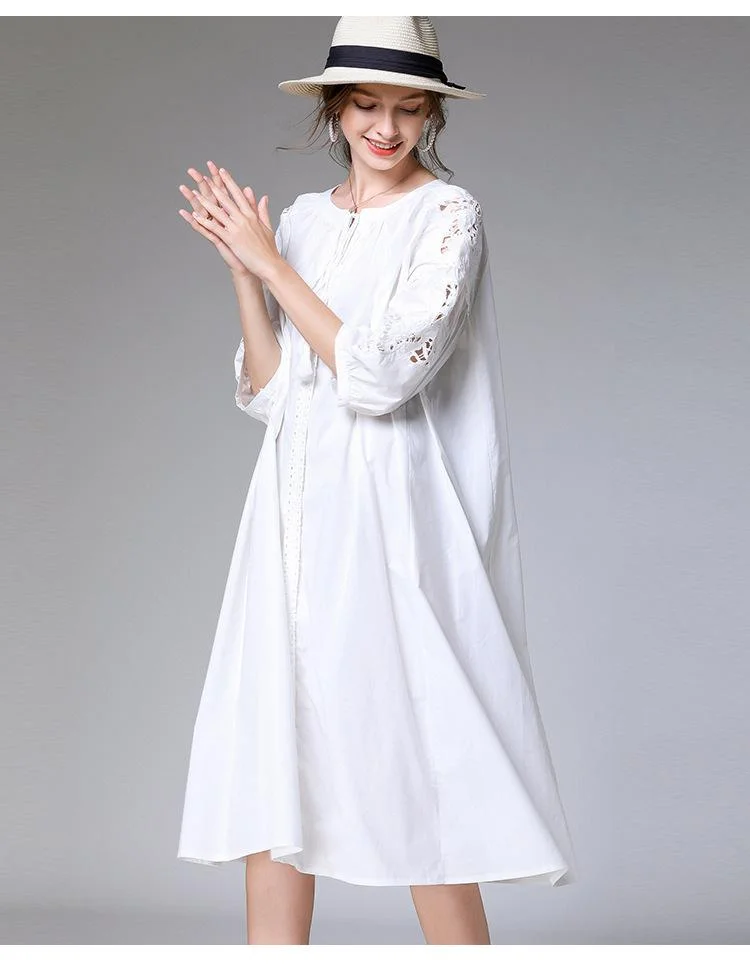 Women's new fashionable embroidered dress