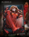 Sitting Position Asuka Langley Soryu - (EVA) Neon Genesis EVAngelion Resin Statue - Instant Noodes Cat Studio