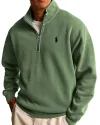 Men's Casual Stand Neck Half Zip Sweathirt